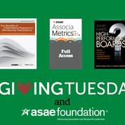 Help us reach our #GivingTuesday goals. Invest in the future of associations today. asaefoundation.org/give #asaefdn