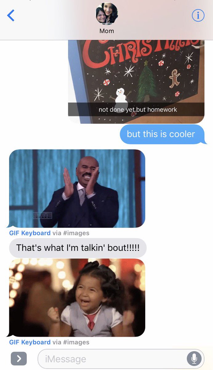 julia_peragallo's tweet photo. when you show your mom your dorm door and your grade on a project after she recently discovered the GIF Keyboard 😂 https://t.co/gY6VGRKWDN