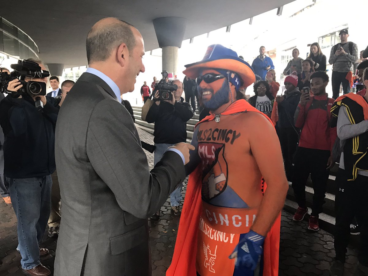 Thank you <a href="/fccincinnati/">FC Cincinnati</a> and your passionate fans for the tremendous hospitality today!