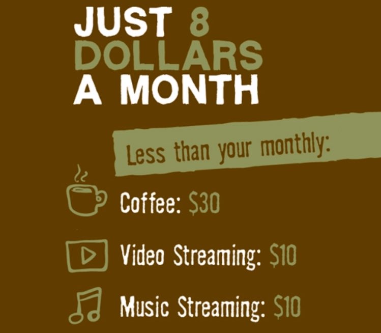 This #GivingTuesday add the gift of camp to your monthly subscriptions! Check out our Eight for 8 club at bit.ly/2fvtbLS
