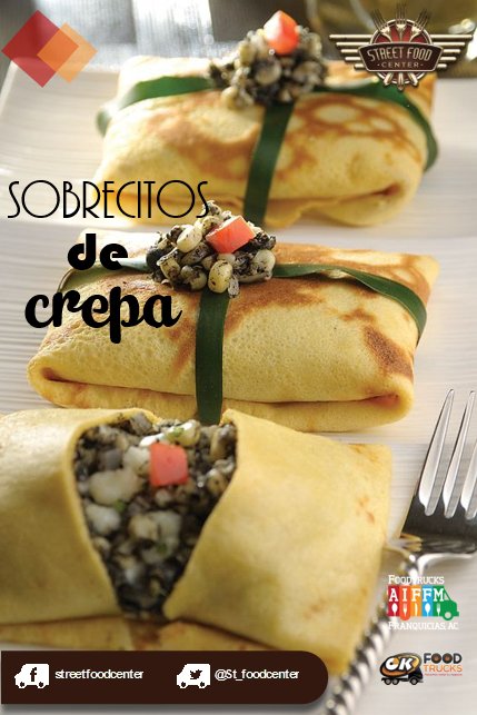 ¿Quieres conocer la #receta de estos deliciosos sobrecitos de crepa?
¡Entra a nuestra pagina de #Facebook!