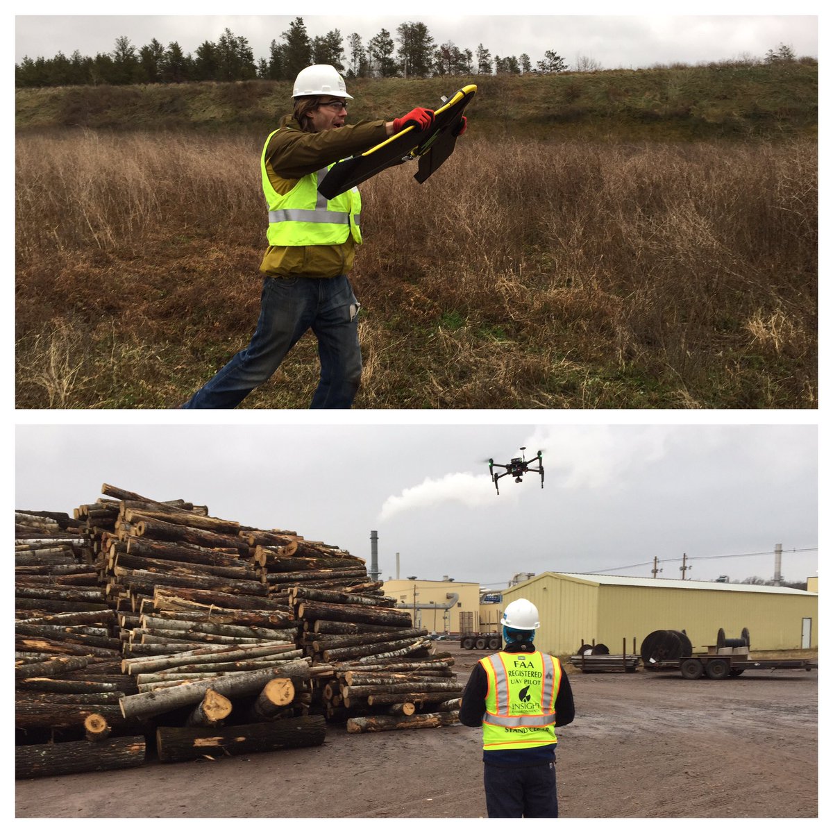 InsightEnv's tweet photo. Mapping using multiple drones for engineering planning for Louisiana Pacific. https://t.co/w4GSOznone