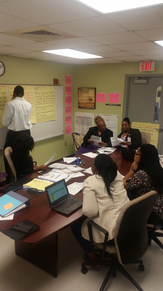 travsing's tweet photo. The Calm B4 The Storm.. 4th Grade Math Teachers have taken ownership.@Area4SuptPBCSD@WestRivieraES @NorthRegionMath https://t.co/dKO9X2QcO0