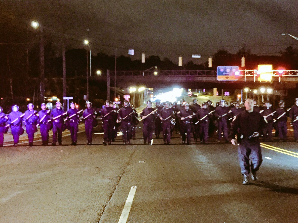RaiseUptheSouth's tweet image. Dozens of riot cops have arrived on the scene in Durham, NC but we will not be moved #Fightfor15