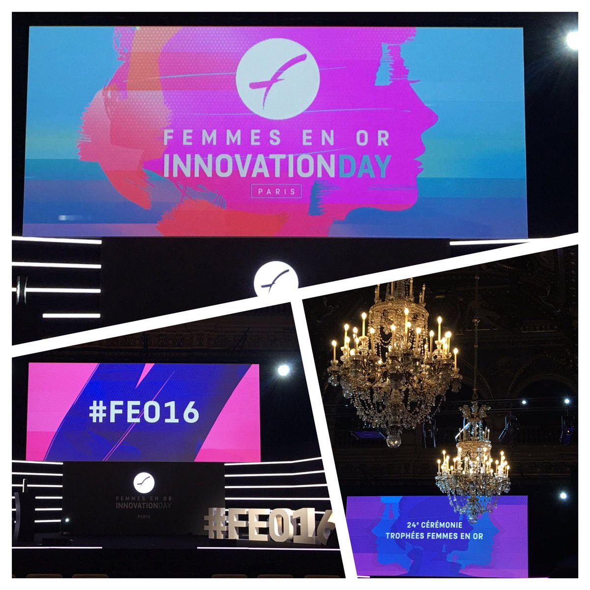 TLoussouarn's tweet photo. 24e Cérémonie Trophées Femmes en Or orchestrée par @LaurenceFerrari #FEO2016 https://t.co/8HWCqu1s8e