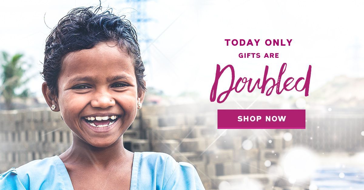 IJM's tweet photo. Give hope to a child. Joy to a sex trafficking survivor. Freedom to an enslaved family. Today: your gift is DOUBLED. https://t.co/7lF3ryJibJ https://t.co/EvOkhdqrqI