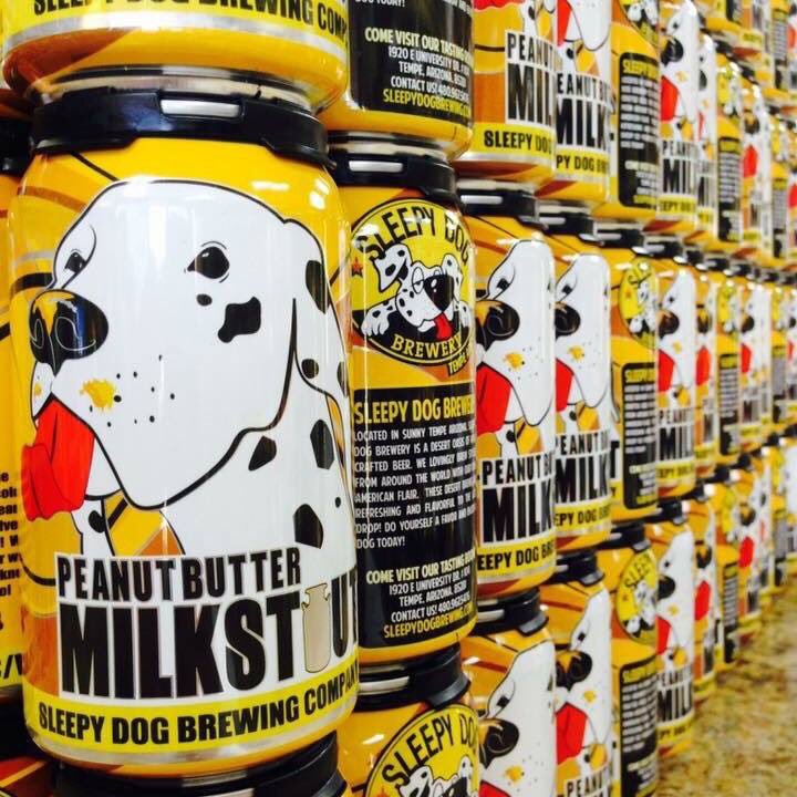 This Thursday, December 1st from 4-6pm join us for a tasting of our delicious Peanut Butter Milk Stout! Fry's on Bell road and 13th street!