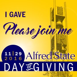 ASCDRT's tweet image. Join in on the excitement and make an impact TODAY during @AlfredState’s Day of Giving! #ASCDay2Give give.alfredstate.edu