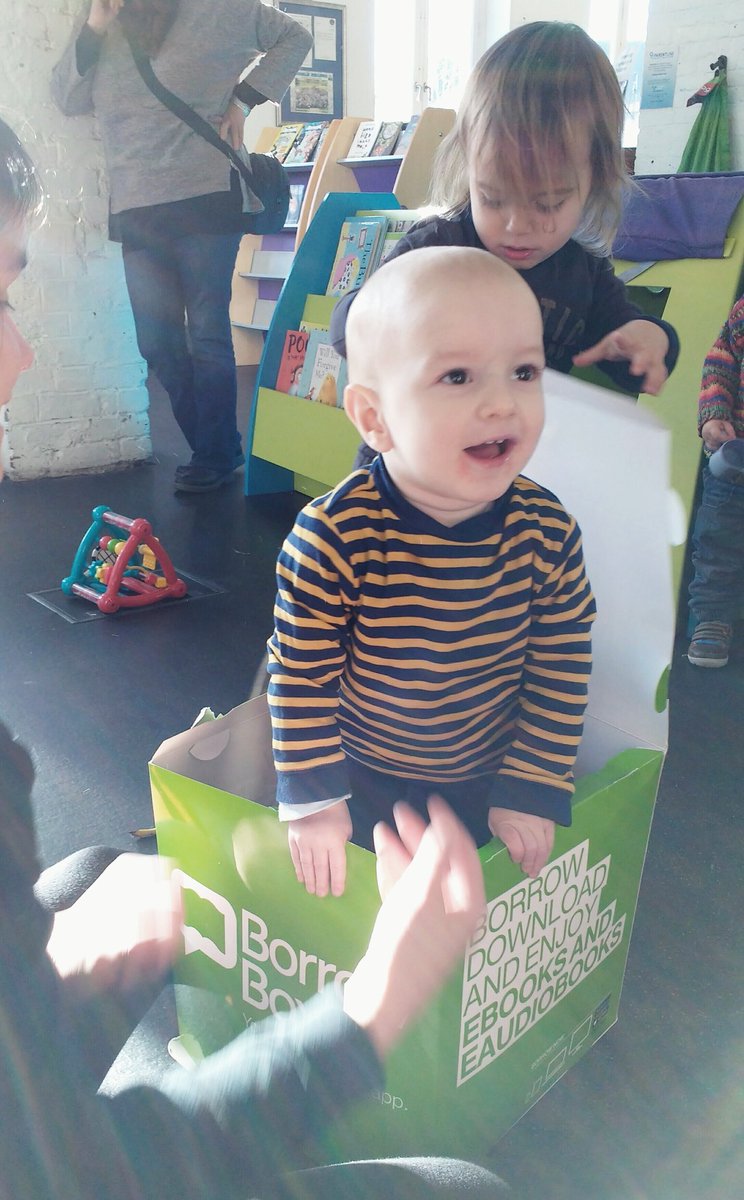 WaterfordLibs's tweet photo. Families exploring #BorrowBox this morning in Central Library #Waterford Your #Library in one app! #ebooks #audiobooks #LIW2016 https://t.co/IkX3PIRQl5