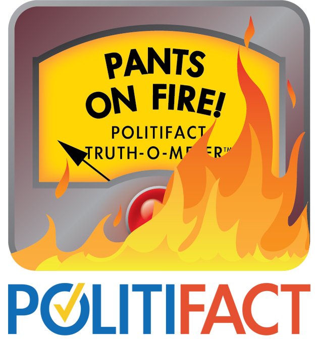 PolitiFactVA's tweet photo. Donald Trump gets a Pants on Fire for claiming "serious voter fraud" in Virginia. https://t.co/vLWXJ9g6kC https://t.co/CiFsA88MgK