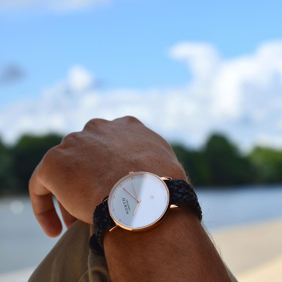 wristkind's tweet photo. The @NorthTwentytwo Stockholm: A watch built with function and design in mind. That braided leather strap! #wristkind #northtwentytwo #watch https://t.co/ojH4H1hBjS