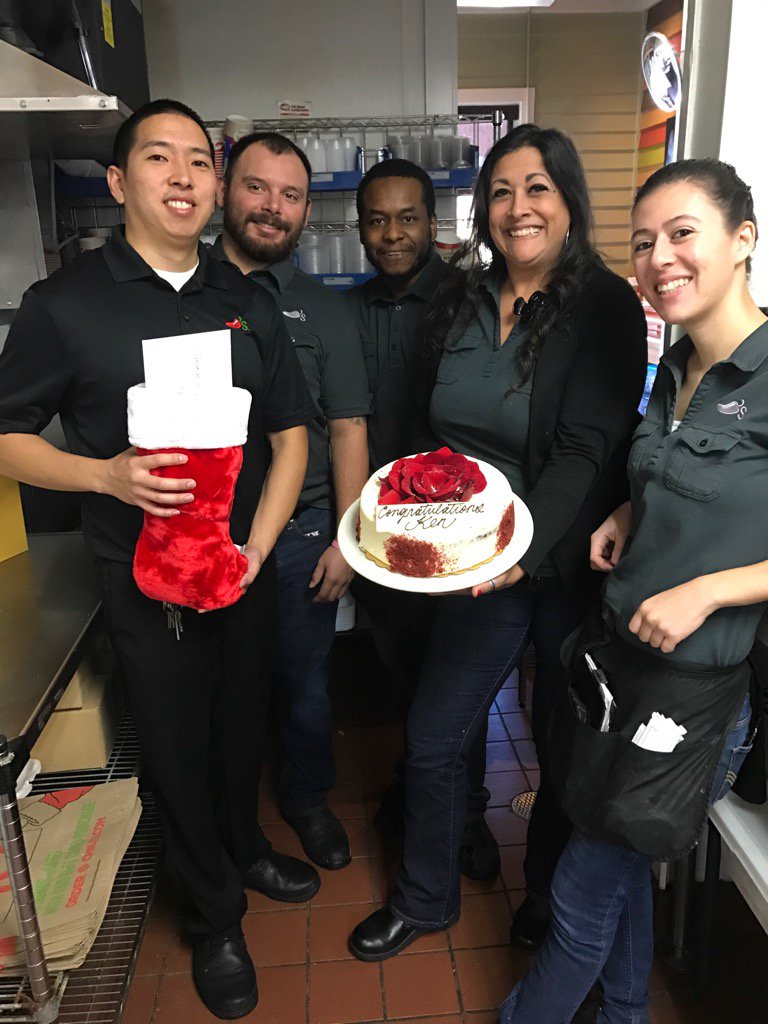 goodeatsguy's tweet photo. Ken's promotion to Chili's Downey! Success comes to those you have a passion for making it right. #chilislove https://t.co/wnSixePx2z