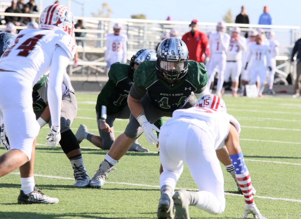 CoachMoniz's tweet photo. #14DB @ALFiaseu &amp; #15DB @youngoctane for No.21 Liberty HS(NV) Patriots #702hsfb #NVprepsfb #teamadidas #makinghistory https://t.co/HXXeMUD6O2