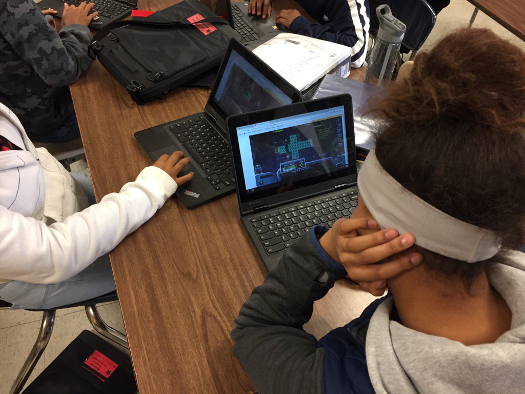 dwasserman3's tweet photo. Playing @FilamentGames Motion Force! Students lovin it #sennettshines #Science https://t.co/Hblpi3t7on
