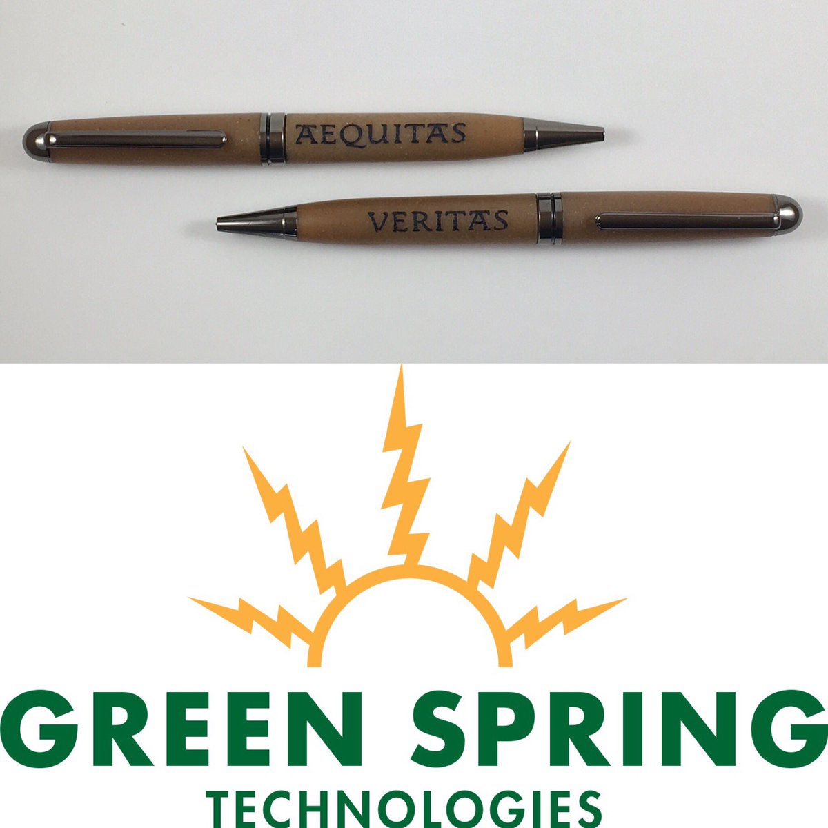 GreenSpringTech's tweet photo. We can do custom engraving for your business or organization. Contact sales@thegreenspring.us. https://t.co/hB3b9FxmoK