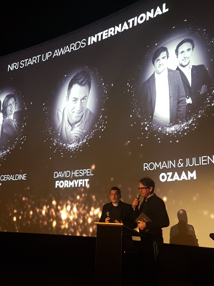geofverney's tweet photo. Remise du prix de la Startup international à @Bsit_app aux @NRJSTARTUP Awards par @FrenchTech_BXL https://t.co/nUlWrOqSRa