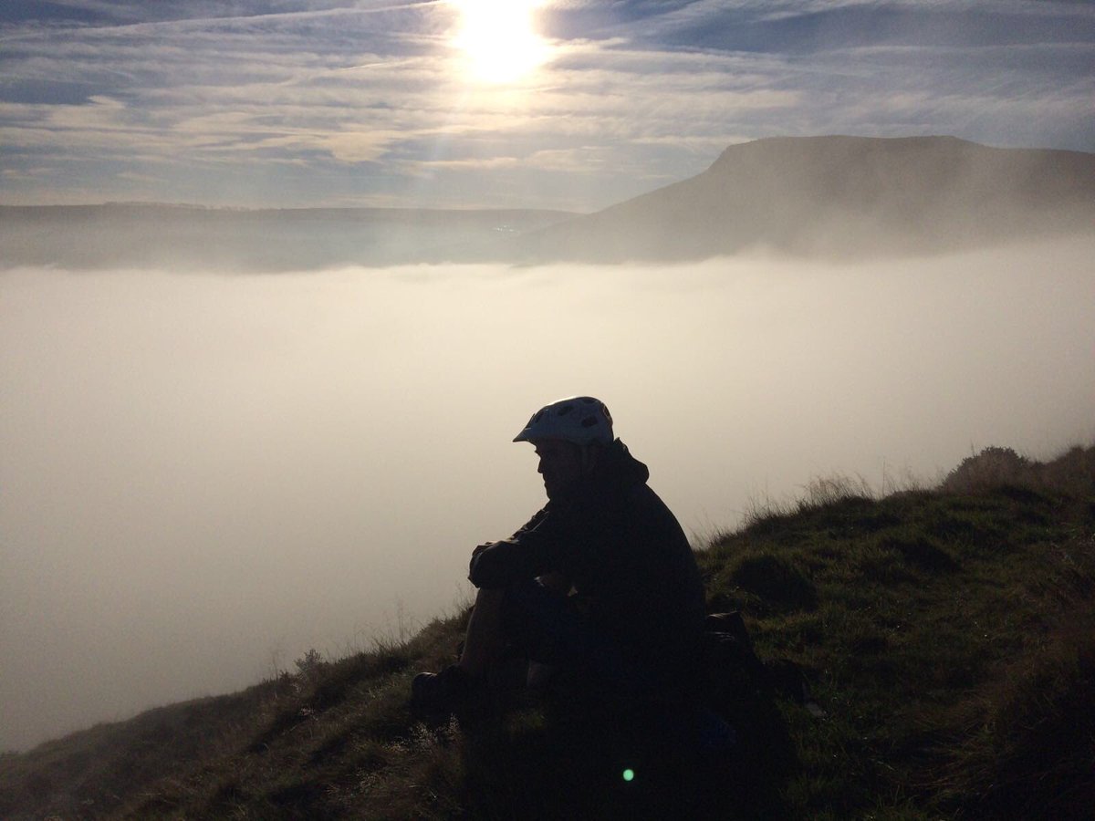 One of the best mid-ride lunch spot views I've had in a while.