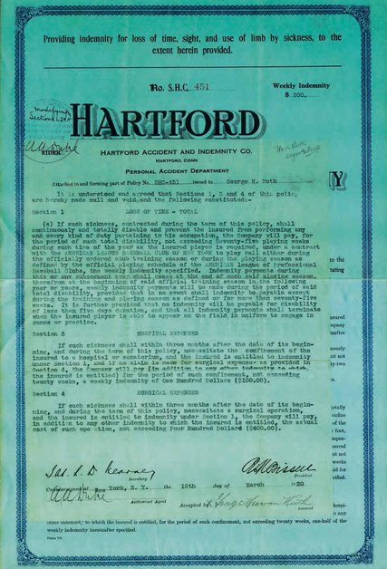 Mineck's tweet photo. Disability Insurance is a cornerstone for most families' financial plans.  Babe Ruth bought his 1st policy in 1920; when will you get yours? https://t.co/aL7X80bcCz