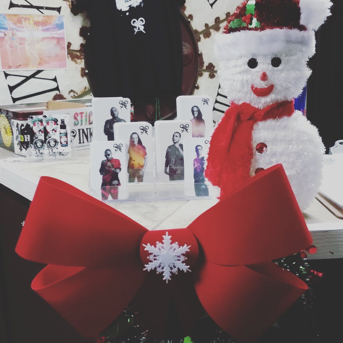 Christmas spirit here at the shop! #christmas #holidaylife #tattoolife