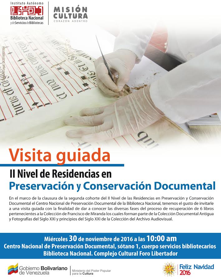 BiblioNacional's tweet photo. #CogeDato🗣| Visita Guiada: Recuperación de 6 libros pertenecientes a la colección de Francisco de Miranda este miércoles 10:00 am https://t.co/oNoN0lR0cO