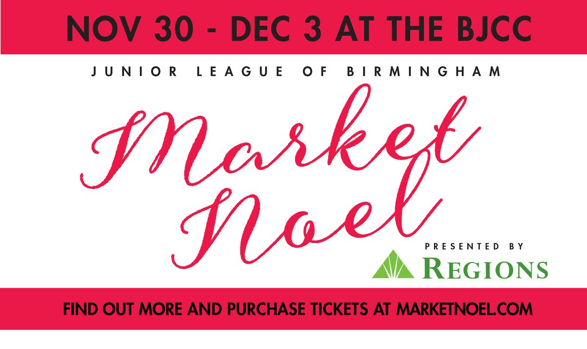BJCC's tweet photo. Don't forget! .@JLBirmingham Market Noel this weekend .@BJCC! Purchase tickets at the door! #AVOIDTHEMADNESS #SHOPTHEMAGIC https://t.co/6bjT5qtuFL