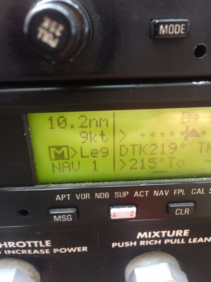 flyboy_ryan's tweet photo. When you travel west with 30 knot wind in slow flight. #aviation #hendersonaviation #maule #groundspeed https://t.co/OzerJcF7NW