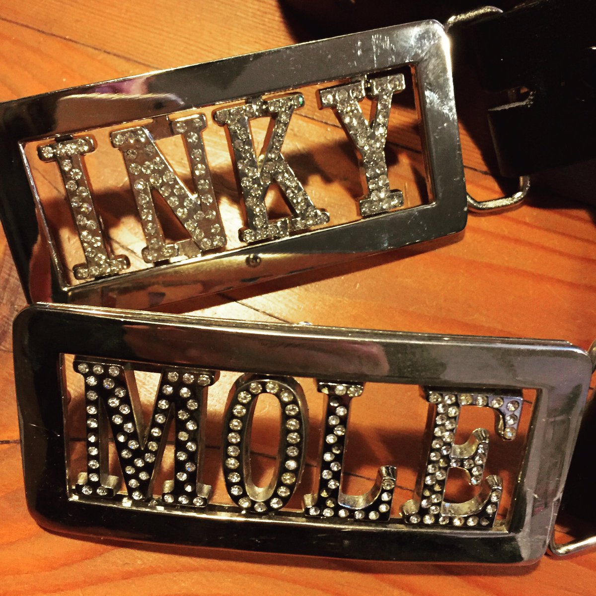 Inkymole's tweet photo. A mate known in a previous tagging life as #Dvice was waving his old graf belt about on FB. So I went +found mine #tagging #graf #iwasshit https://t.co/nYTXaKbGOK