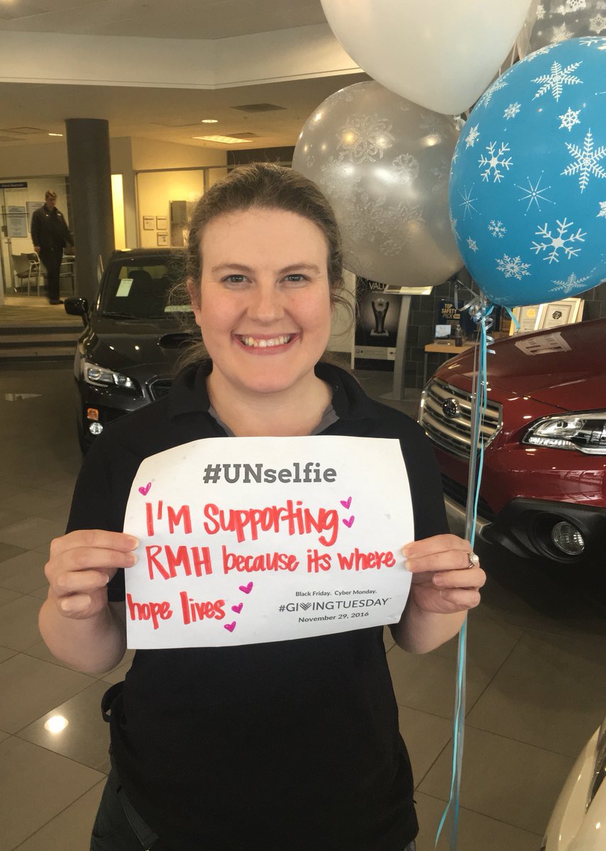 Hendrick_Subaru's tweet photo. Are you a part of #GivingTuesday ?Its a global day of giving for everyone! @GivingTues @RMHch #PerformanceSubaruCH #ShareTheLove #UNselfie https://t.co/Sm70yp6mOm