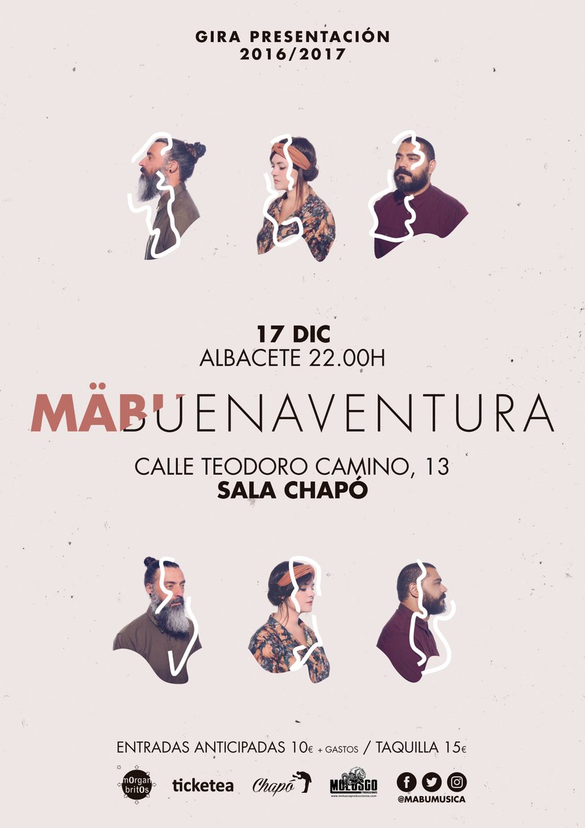 Chapo_Disco's tweet photo. Conciertos en @Chapo_Disco 
2   Diciembre @ManuelMLaVoz  
3   Diciembre @luisramiromusic  
17 Diciembre @mabumusica https://t.co/IylgQ5iQva