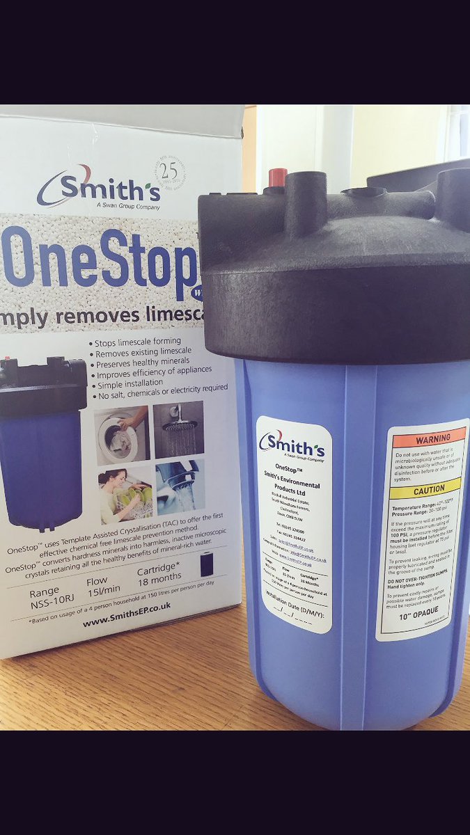 CraigS_ReflexUK's tweet photo. All those installers out there... Offer this @SmithsEP_UK #OneStop Limescale filter to your customers. #wholehouse #limescale #filter https://t.co/TFWUsixDXr