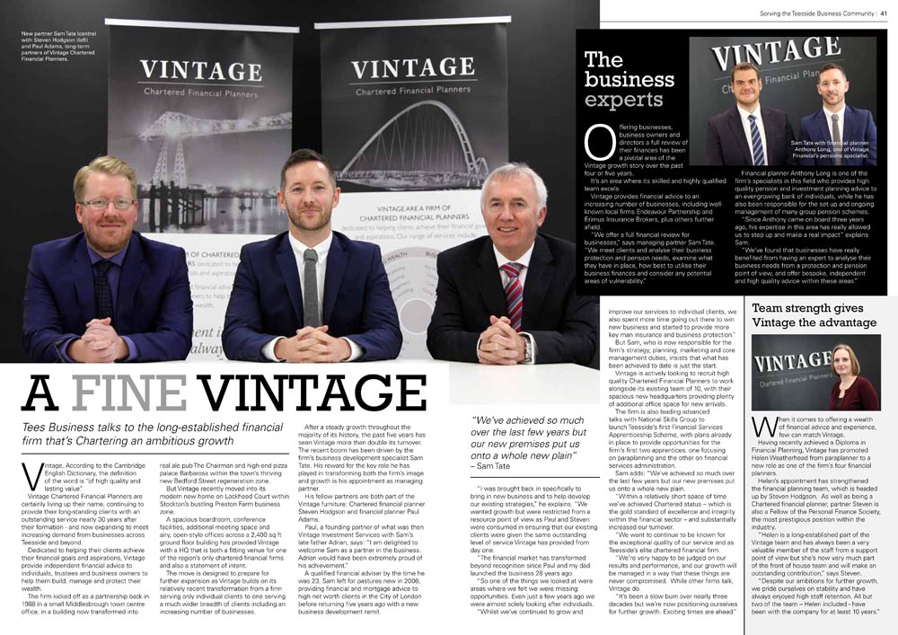 Tees_Business's tweet photo. Expanding!
Recruiting!
New premises!

But @VintageCFP continue to offer the outstanding financial service to individuals &amp; businesses https://t.co/mLMbmmzLzk
