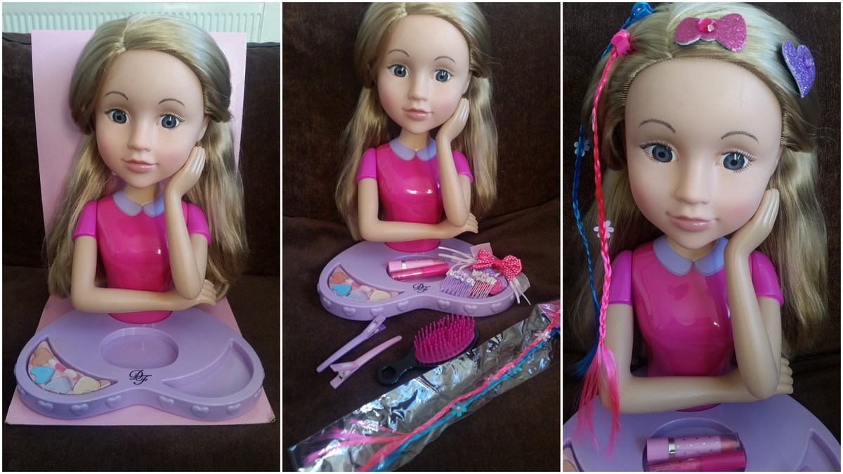 argos dolls styling head