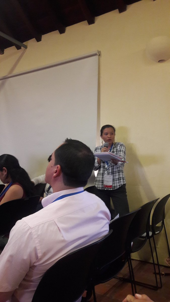 mesajovenmeta's tweet photo. La delegada de @PlataformaEICOS Viviana Palacios participa en el Encuentro sobre Políticas Integrales contra las Violencias de Género https://t.co/KKmxfzbJOM