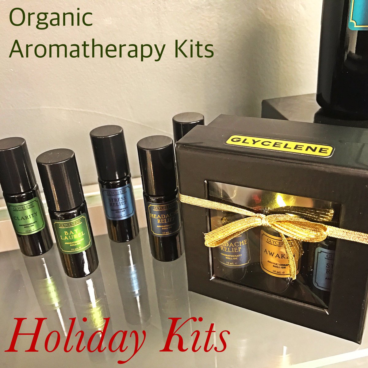 Glycelene's tweet photo. #organic #aromatherapy gift sets by #Glycelene are available now! #holidaybeauty #veganbeauty #essentialoils https://t.co/jT0Hal0GCl