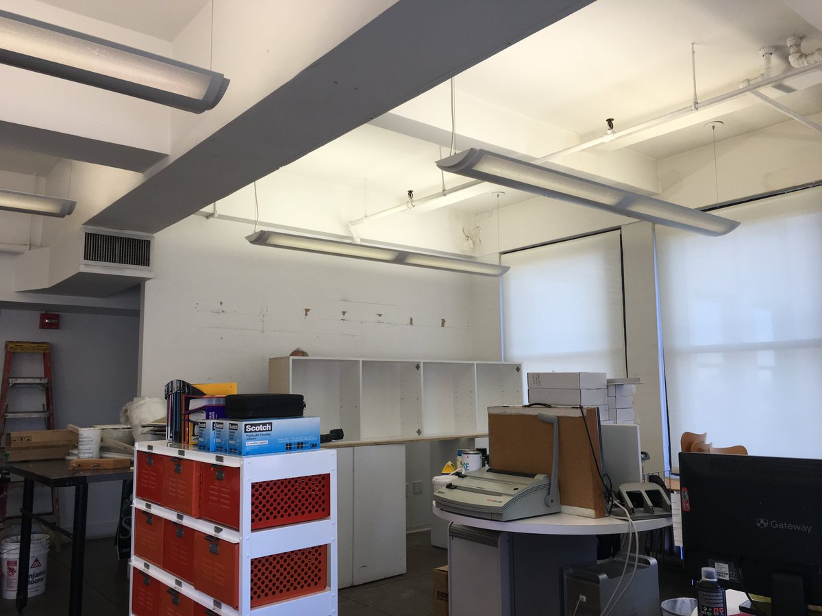 TheHaloGroup's tweet photo. Renovations are taking place :) #HaloShine #adagency #agencylife #NYC https://t.co/5wc1xrBniC