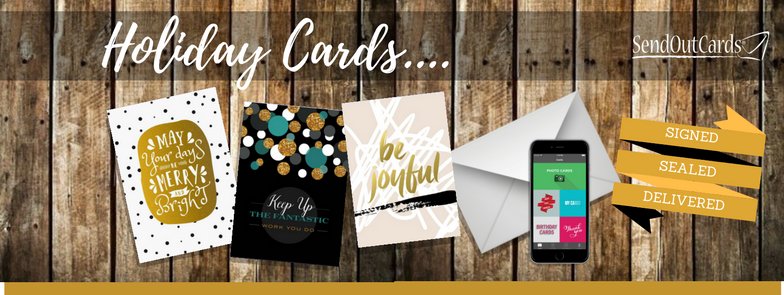 SendOutCards tweet media