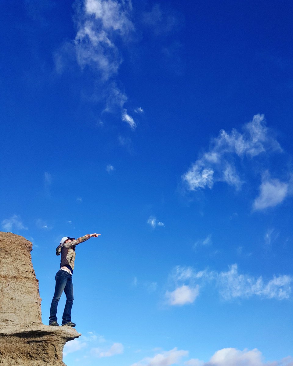ShaynaHamilton4's tweet image. &quot;Wait, did you see what bird that was??&quot; #ornithology #biologistproblems #grasslandsnationalpark @ParksCanada_SK