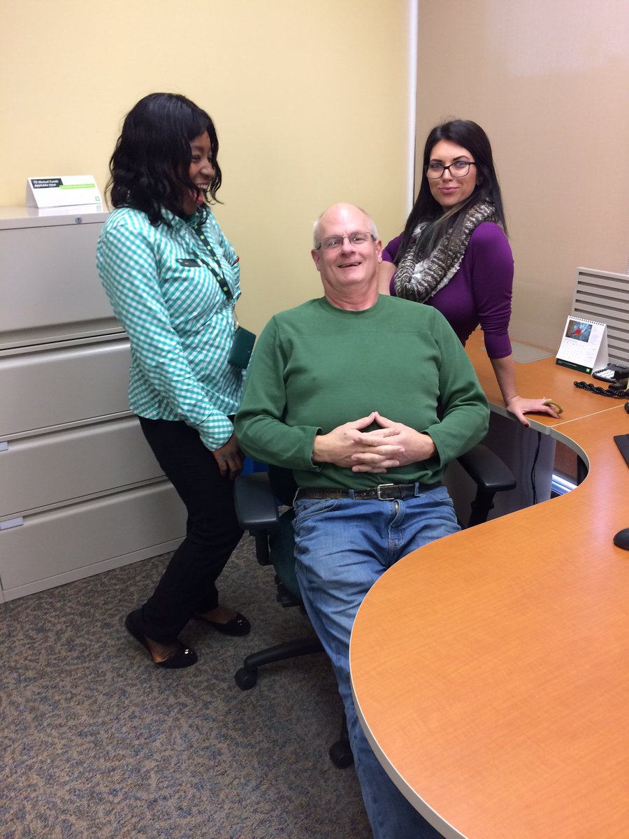 TimothyWrightTD's tweet photo. There is a new manager in town! #customertakeover #RaisesForEverybody #htww1 @BrianGervais_TD https://t.co/P1oLuzCGHi