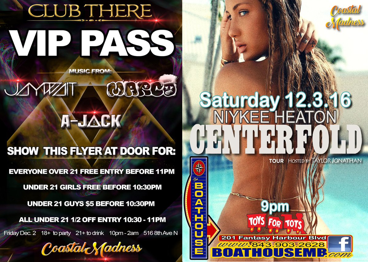 ANNOUNCEMENT:
we have a slammed weekend for you!

A huge CCU rager FRIDAY NIGHT!
<a href="/NiykeeHeaton/">Niykee</a> SATURDAY night!

RETWEET TO WIN FREE TICKETS!