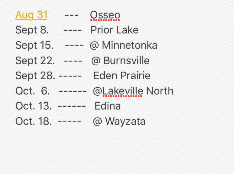 2017, here we come! The schedule is out! #gonnabefun #greatgames #crimsonpride