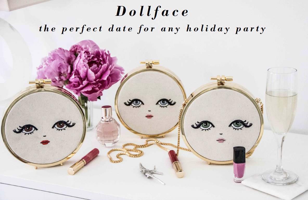 Dollface. The perfect date for any holiday party. bit.ly/2fLGzKM