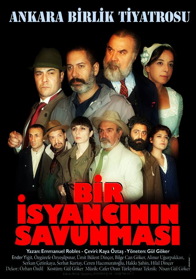 Bağımsızlık mücadelesinde bir direnişin öyküsü...
#BirİsyancınınSavunması
Organizasyon için: 05327054417

#Tiyatro #PolitikTiyatro #İstanbul