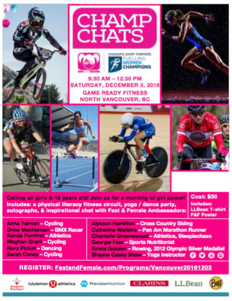 WomenChampions's tweet photo. Join @FastandFemale’s Champ Chat for a morning of fun fitness &amp; inspiration! https://t.co/eUCkBvevZh #ChampionHer https://t.co/eK5pPyjann