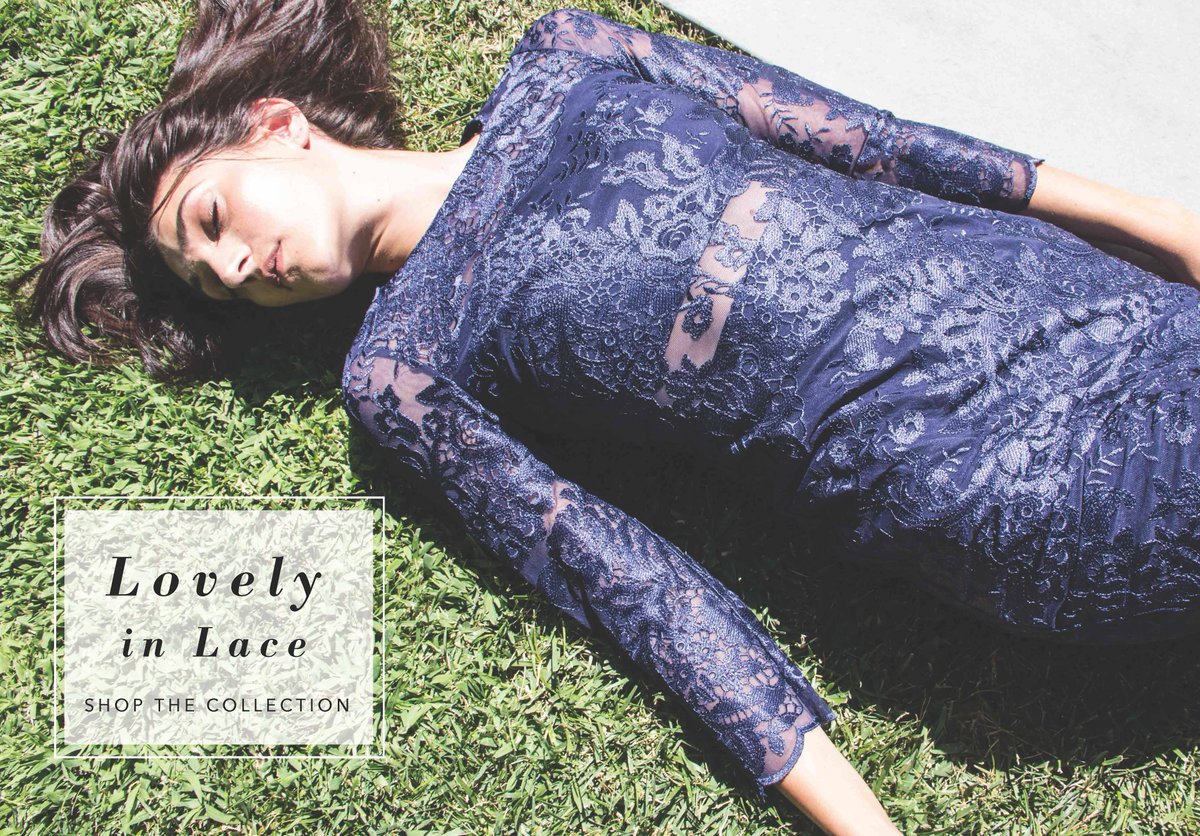 Lovely in Lace. Shop dresses at bit.ly/2f7gnLu