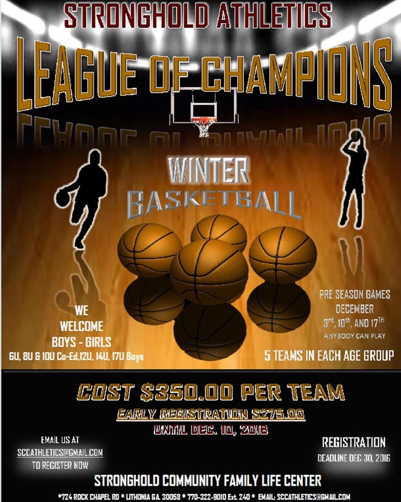 TeamH_2_O's tweet photo. $275 Until December 10th for the league of champions winter basketball https://t.co/AfAUleMB6o