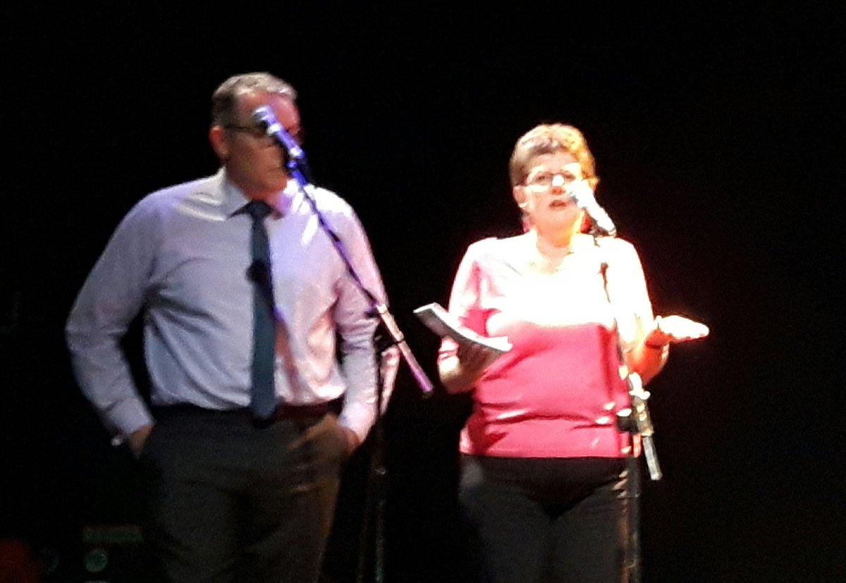 mamapikmusic's tweet photo. Great speech by @CllrSutton of @ExeterCouncil tonight at the #ExeterFireGig to support the #HistoricExeterFireAppeal https://t.co/2OutRWHyyc