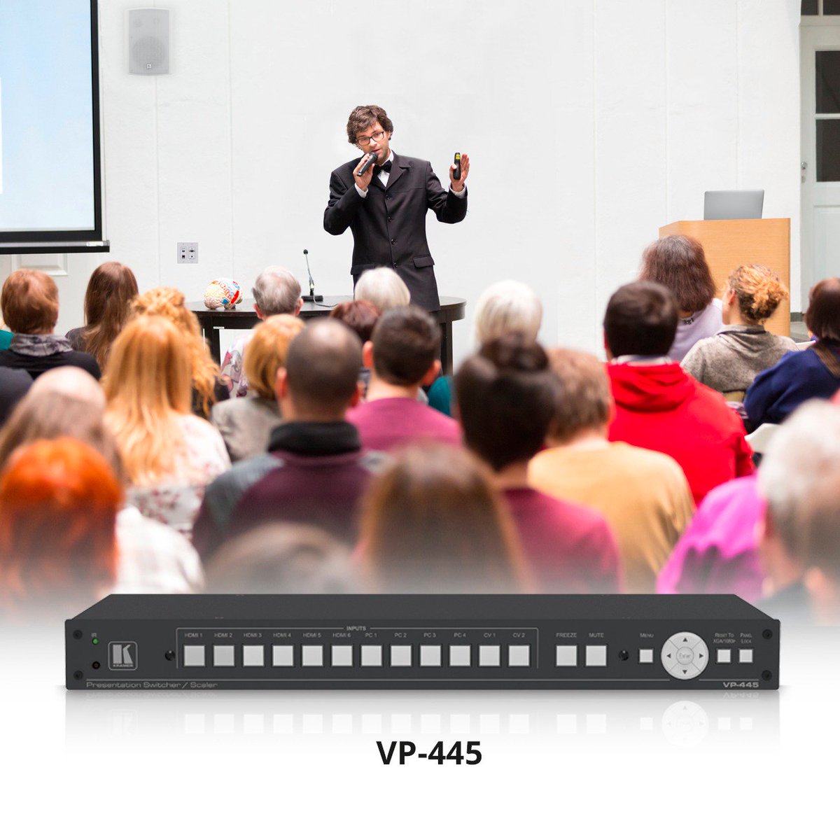 KramerAus's tweet photo. Check out our new ProScale™ Presentation Switcher with a mix of Digital (HDMI) &amp; LegacyAV (VGA, Composite Vid) for classrooms &amp; lecturehalls https://t.co/3hN7tWRdg2