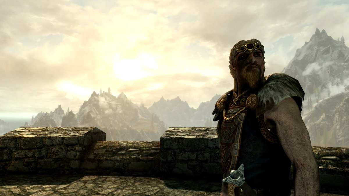 TohavRedborne's tweet photo. Any #Balgruuf fans are free to use my "Dreamboat Balgruuf" screenshot #Wizardlife #SkyrimSpecialEdition @ElderScrolls @bethesda https://t.co/cB3jvK6iEv