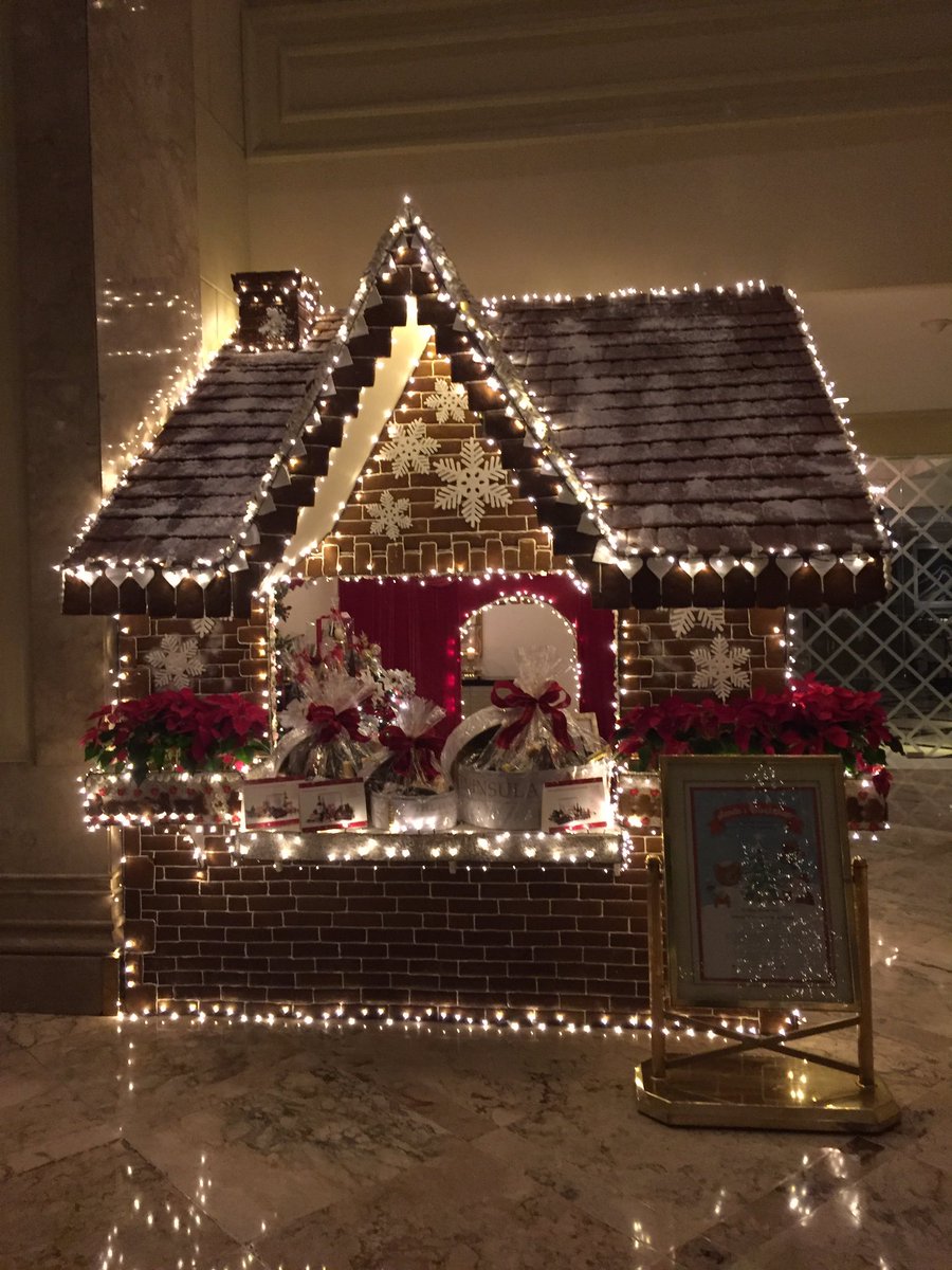 Christmas in the Philippines...a 45ft tall Christmas tree and a real gingerbread house!