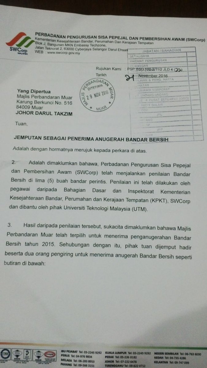 perbandaranmuar's tweet photo. Tahniah org Muo!! @LatiffBandi @khalednordin @TVMuar @BuletinJohore @twt_Muor @BedKabulMuo https://t.co/hdxq4cK6Qy